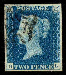1524200 Foreign Stamps Great Britain (Scott 2)