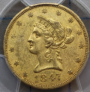 1491700 1847'O' Liberty Eagle.  EF-45 (PCGS).