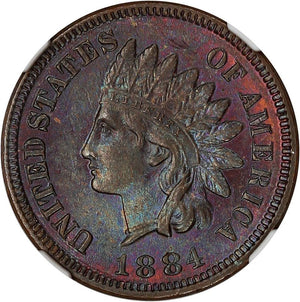 1464200 1884  Indian Head Cent.