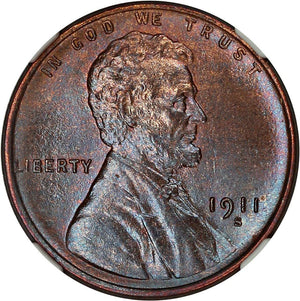 1466700 1911'S' RB Lincoln Cent.