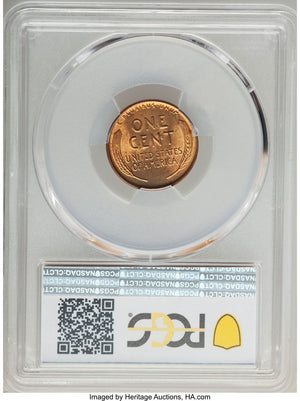 1471200 1923  RB Lincoln Cent.  MS65 RB PCGS.