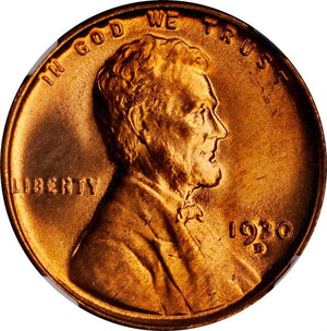 1472000 1930'D' RD Lincoln Cent.