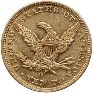 1491800 1847'O' Liberty Eagle.  PCGS graded AU Details.