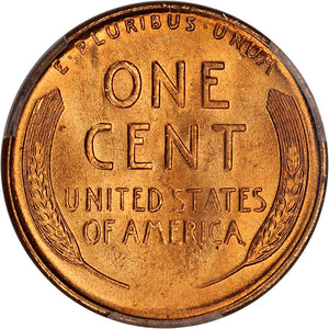 1473700 1937  RD Lincoln Cent.  PCGS MS67 RD.