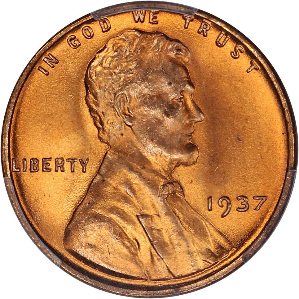 1473700 1937  RD Lincoln Cent.