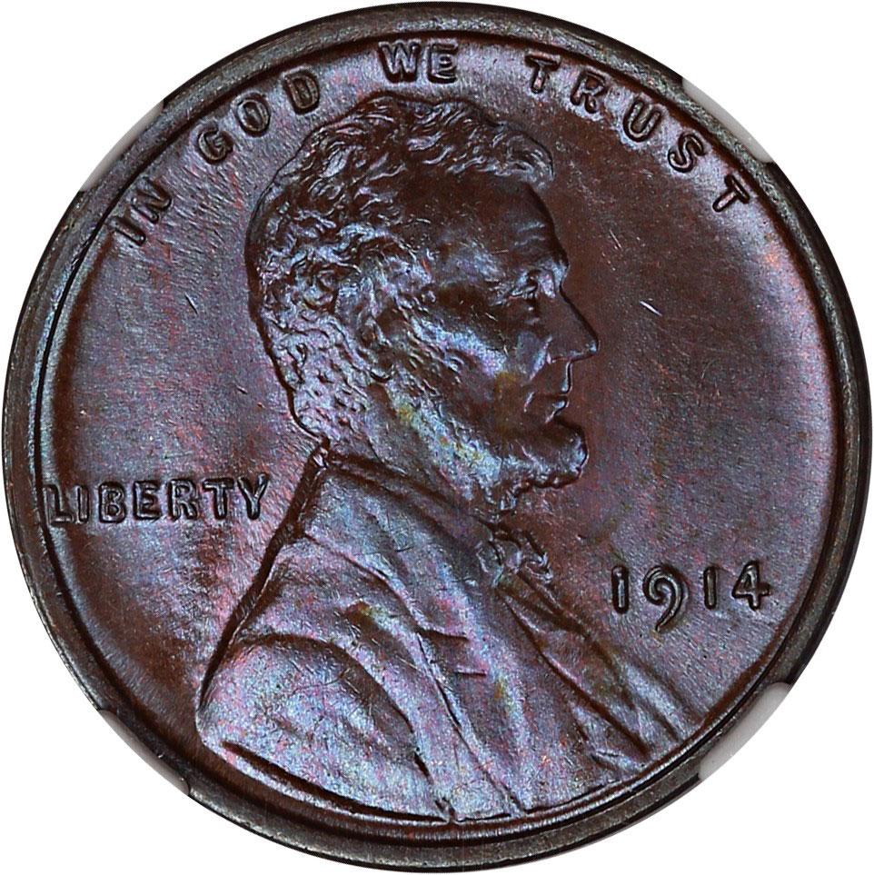 1467900 1914  BN Lincoln Cent.