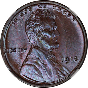 1467900 1914  BN Lincoln Cent.