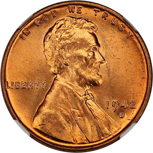 1476400 1942'D' RD Lincoln Cent.