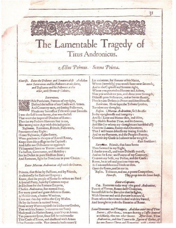 1440400 1623 Shakespeare