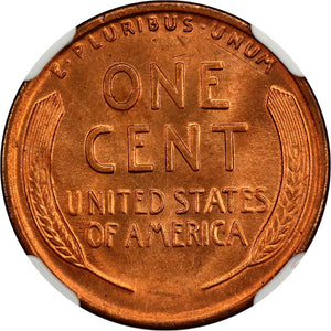 1467000 1912  RD Lincoln Cent.  NGC/CAC MS65 RD.