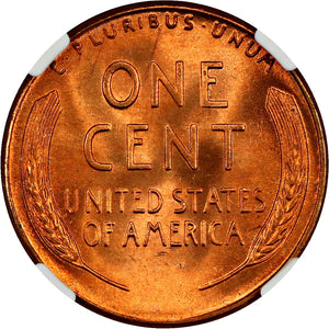 1478100 1952'S' RD Lincoln Cent.  NGC MS67 RD.