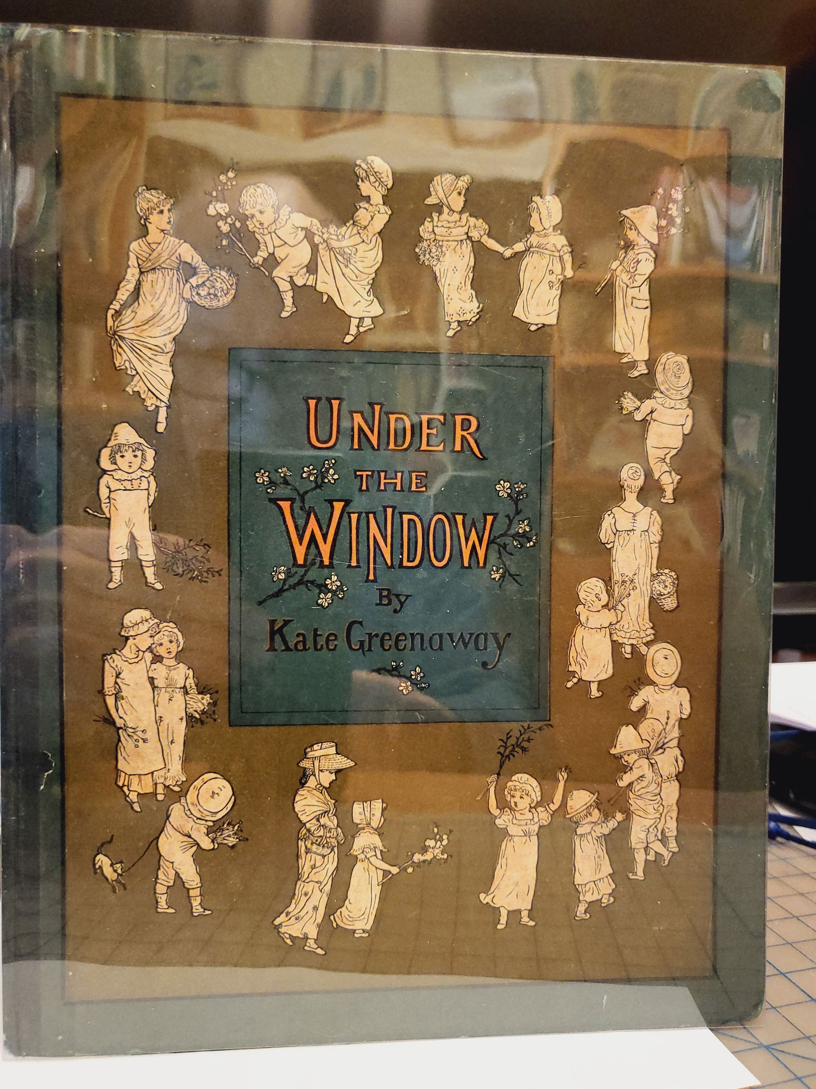 1454600 1878 Kate Greenaway.  Under the Window.  First Edition.