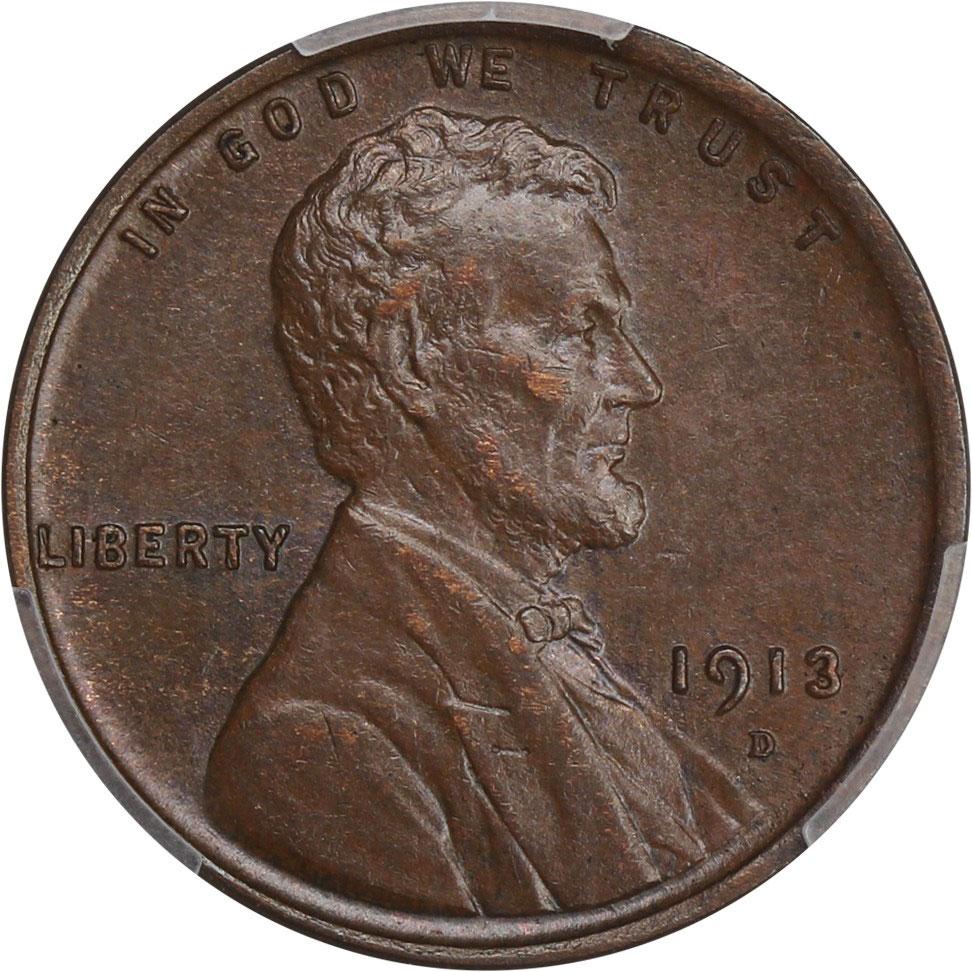 1467600 1913'D' Lincoln Cent.