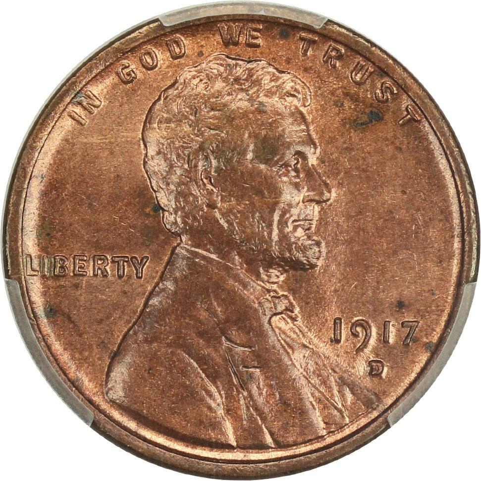 1469500 1917'D' Lincoln Cent.