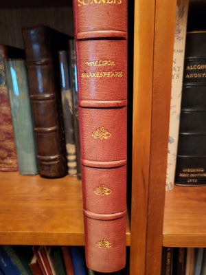 1452600 1974 Shakespeare.   The Sonnets.  Lovely Edition Signed by Peggy Ashcroft.