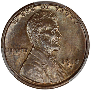 1469700 1918'D' Lincoln Cent.