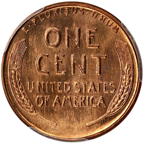 1475500 1939'S' Lincoln Cent.  PCGS MS66 RD.