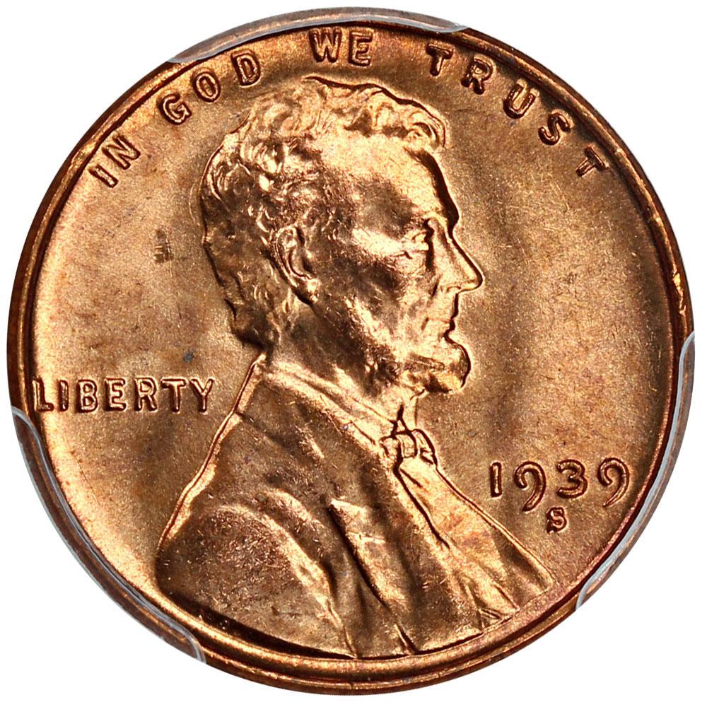 1475500 1939'S' Lincoln Cent.