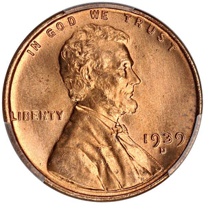 1474900 1939'D' Lincoln Cent.
