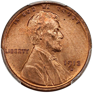 1467500 1913'D' Lincoln Cent.