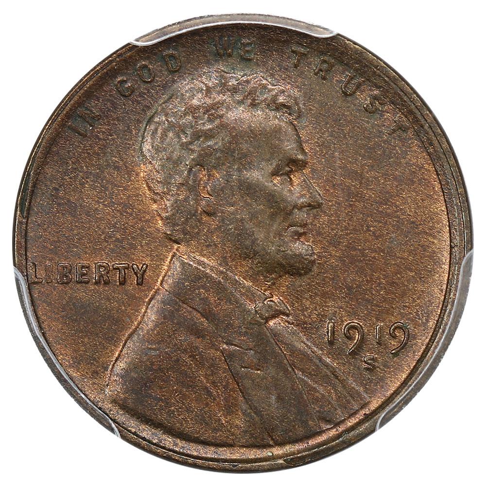 1470500 1919'S' Lincoln Cent.