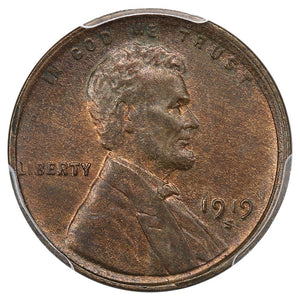 1470500 1919'S' Lincoln Cent.