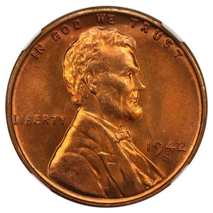 1476800 1942'S' Lincoln Cent.