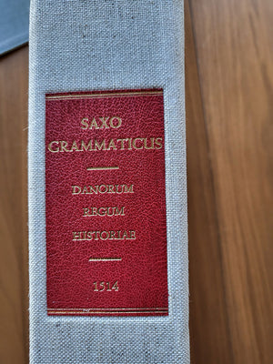 1437459  1514 (editio princeps) of Saxo Grammaticus - Source of Shakespeare's Hamlet