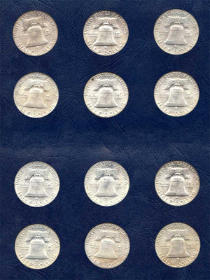 1491100 1948  Franklin Half Dollar.  1948-1963.