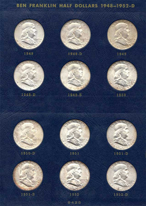1491100 1948  Franklin Half Dollar.