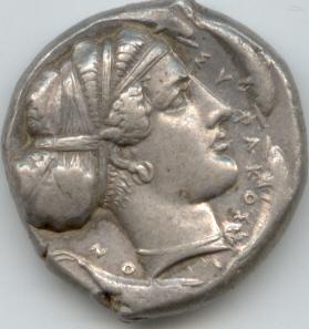 1499100 Ancient Greek Coins. Syracuse. Tetradrachm.