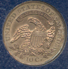 1484600 1832  Capped Bust Dime.