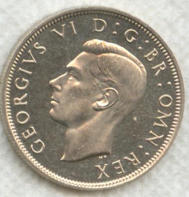 1498500 Great Britain. George VI. Half Crown.