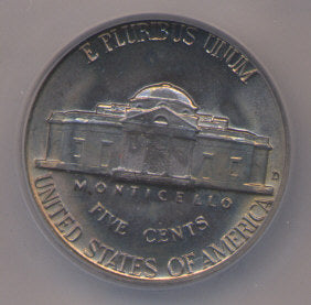 1484000 1939'D' Jefferson Nickel.