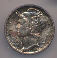 1486600 1944'S' Mercury Dime.