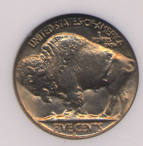 1483600 1936'D' Buffalo Nickel.  NGC MS66.
