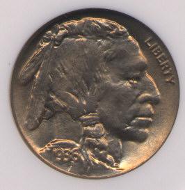 1483600 1936'D' Buffalo Nickel.