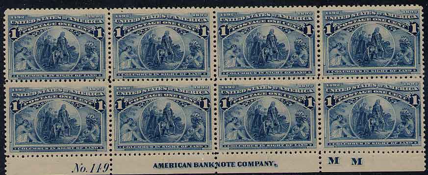 1500300 United States Stamps (Scott  230)