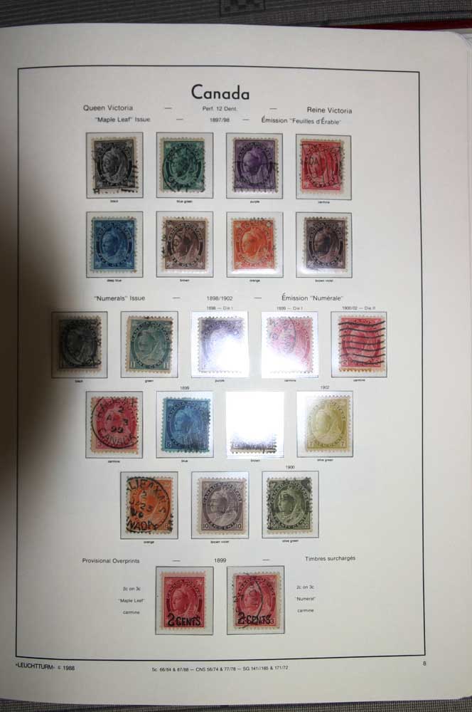 1523300 Canadian Stamps