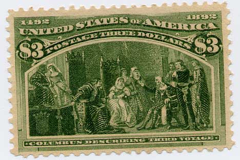 1501000 United States Stamps (Scott 243)