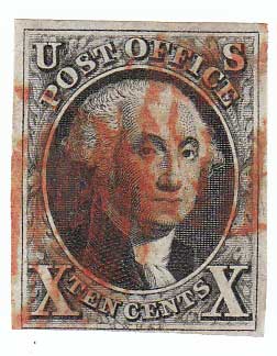 1500100 United States Stamps (Scott 2)