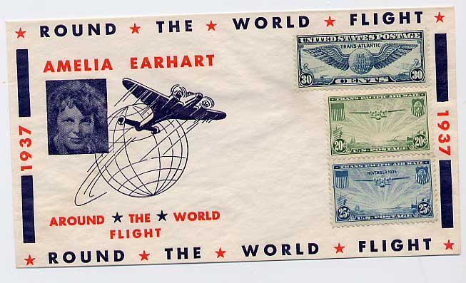 1513600 United States Covers Amelia Earhart