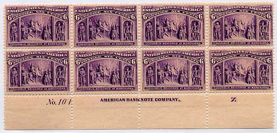 1500500 United States Stamps (Scott 235)