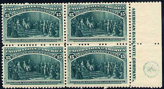 1500600 United States Stamps (Scott 238)