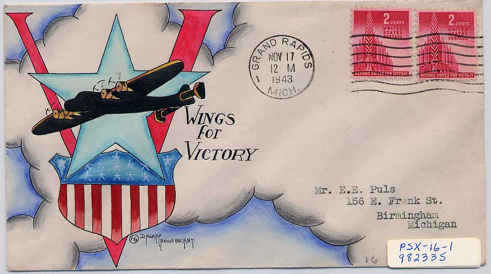 1519700 United States Covers Dorothy Knapp (Scott 907)