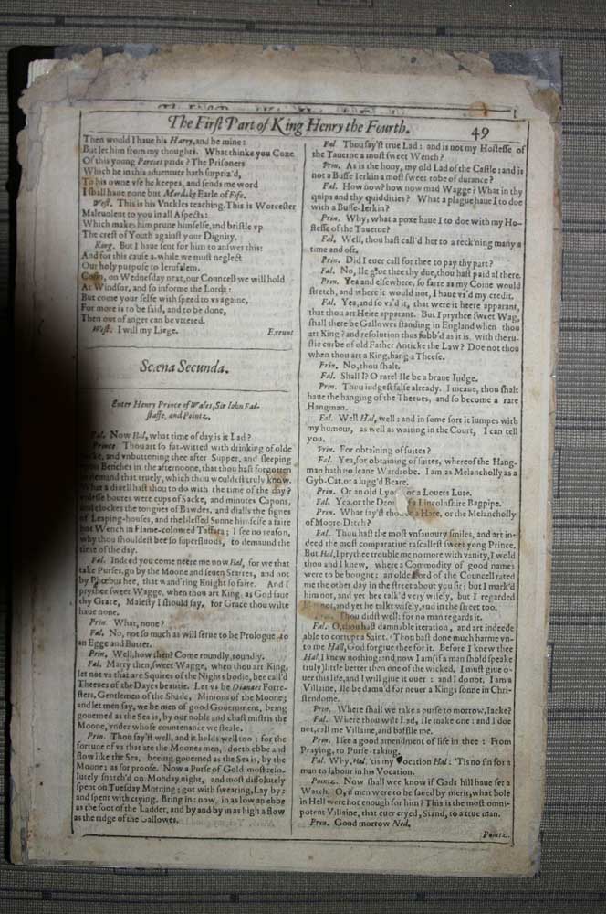 1439200 1623 Shakespeare