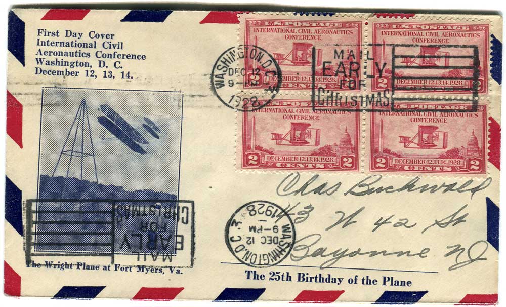 1480300 United States Covers Airmail (Scott c50)