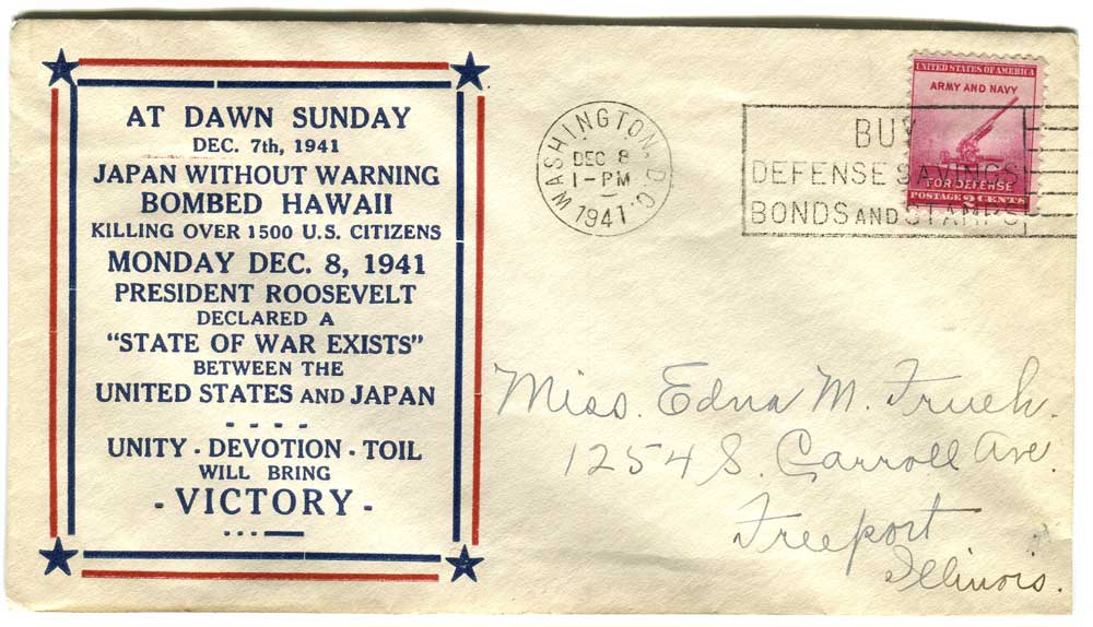 1515600 United States Covers War Related