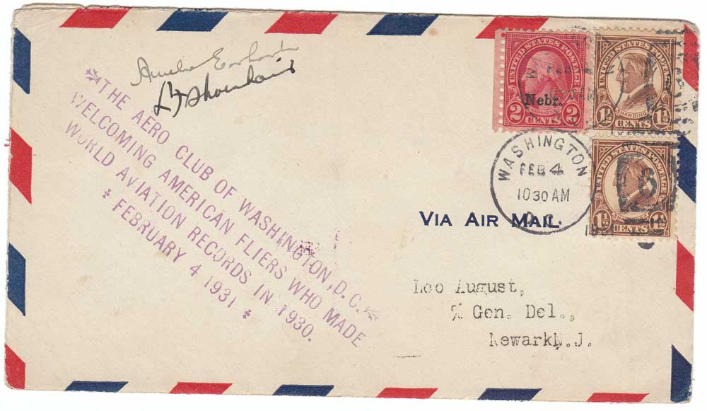 1513500 United States Covers Amelia Earhart