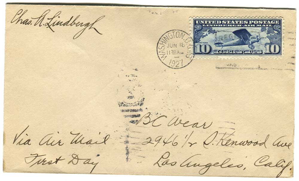 1480400 United States Covers Lindbergh